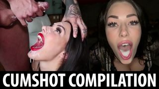 Shaiden Rogue Cumshots in´s Gesicht spritzen und überall verschmieren